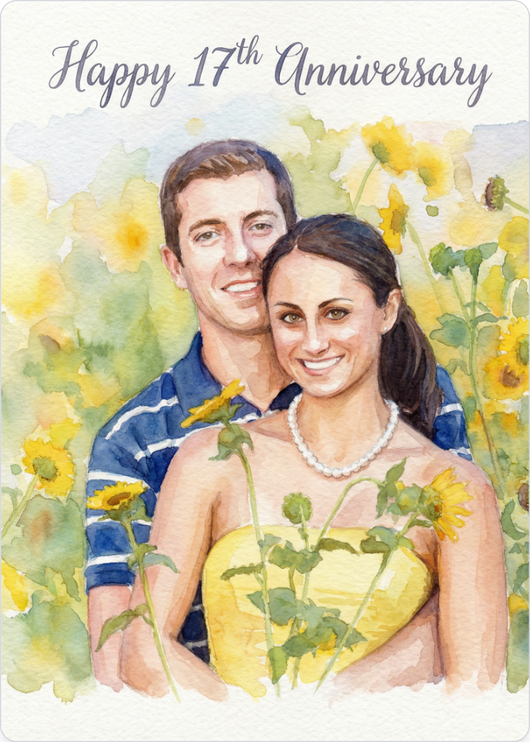 Anniversary card for someone-special