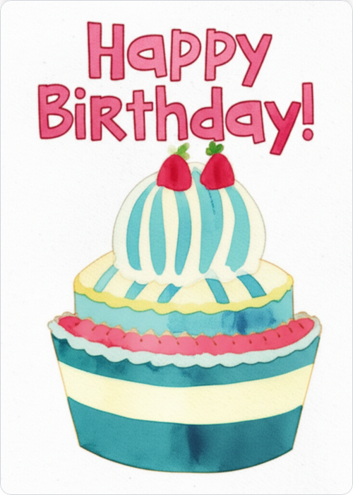 Birthday card for someone-special